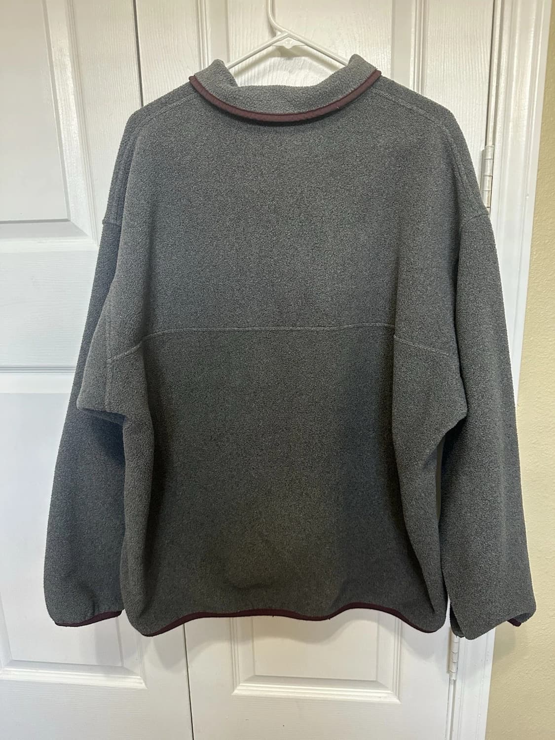 00s 파타고니아 신칠라 스냅-T 그레이/버건디 상품이미지6