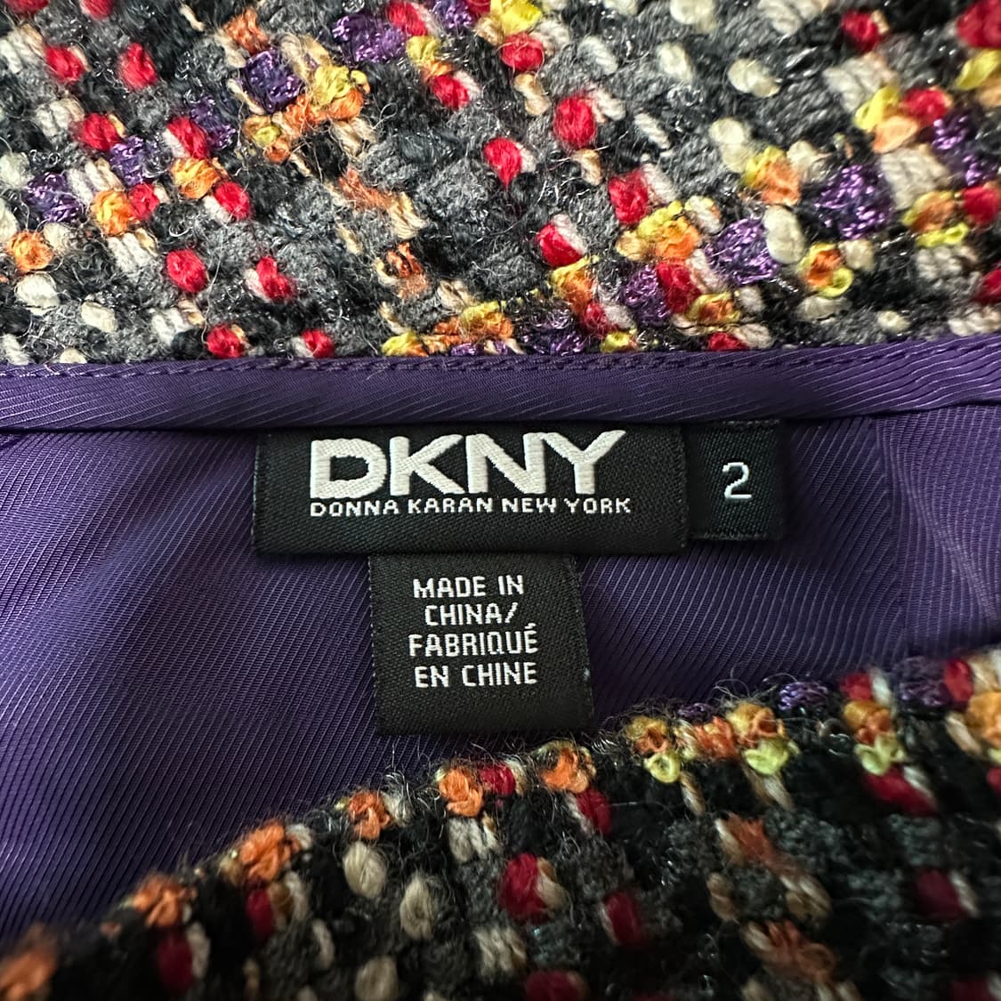 DKNY tweed skirt 상품이미지3