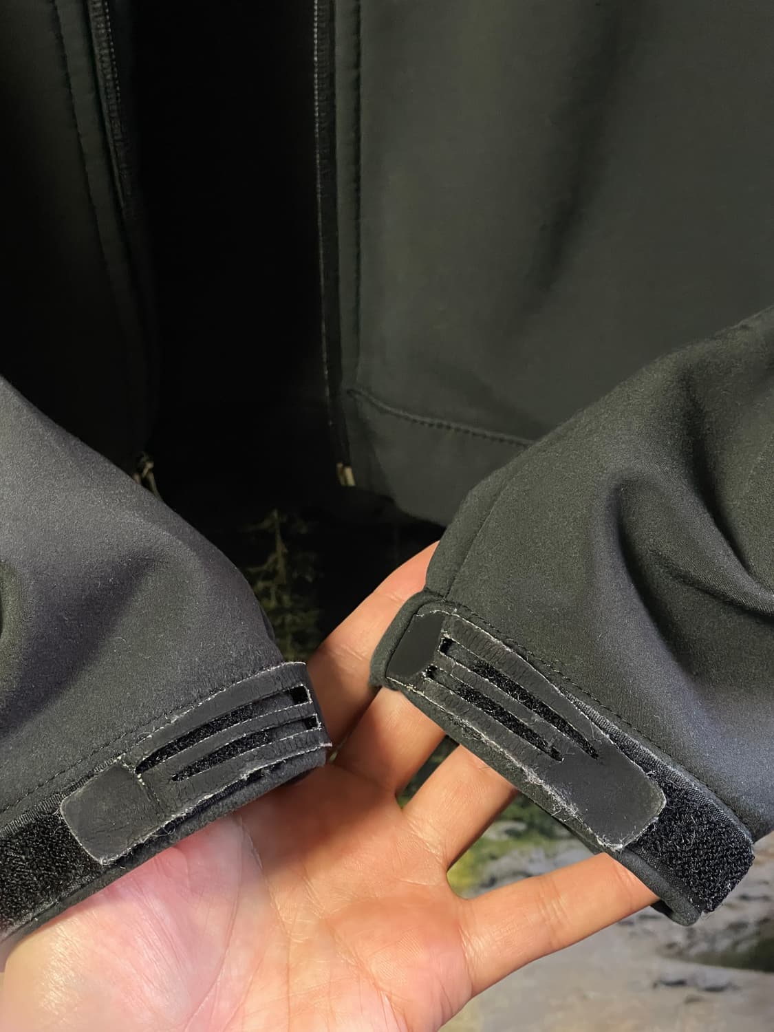 100 노스페이스 블랙 바람막이 집업 자켓 상품이미지6