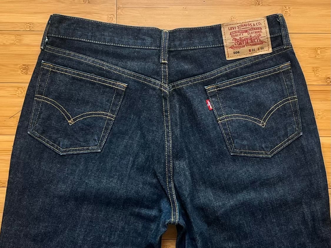리바이스 506 데님팬츠 W84 L86 상품이미지4