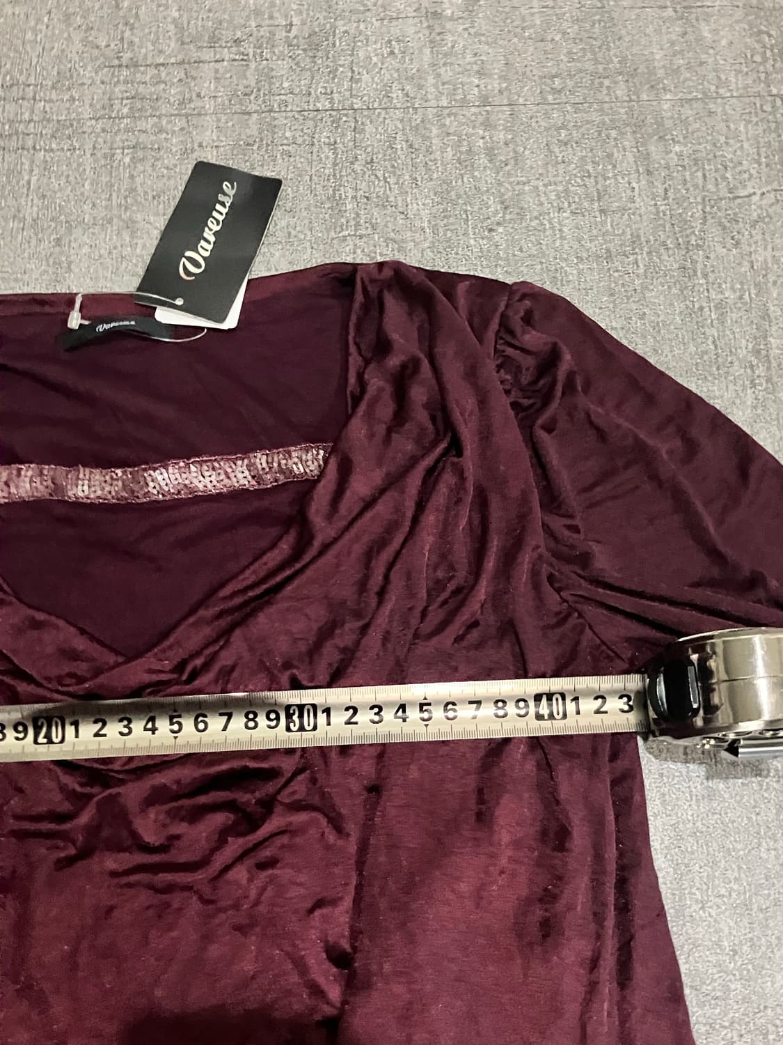 일본빈티지 Vaueule 핀터깔y2k 동양보헤미안 레이어드 쉬폰티셔츠 상품이미지2