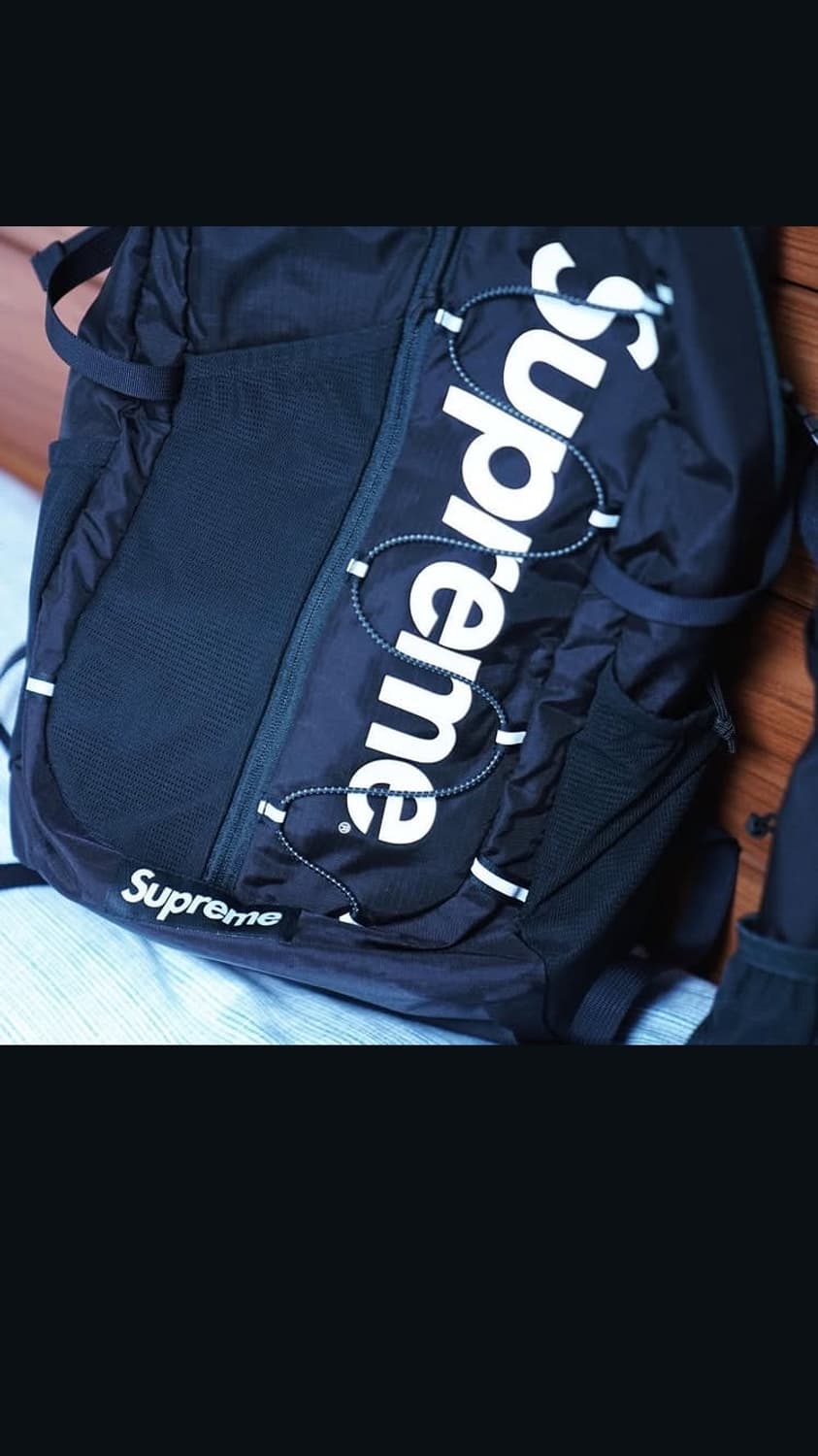 [급처/OS] 슈프림 17SS 코듀라 백팩 블랙 상품이미지1