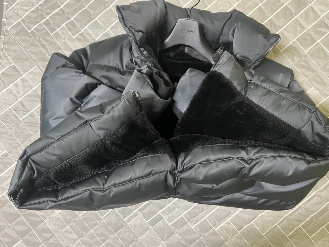 [S] 질스튜어트 뉴욕 실크패딩 다크그레이 상품이미지6