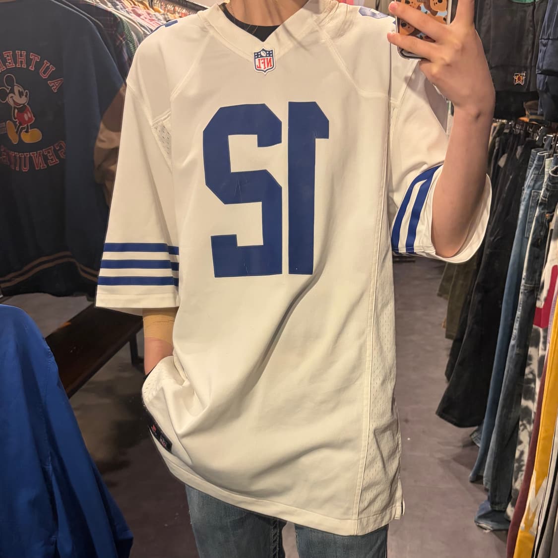 [IM] NFL no.12 LUCK반팔 져지 화이트  상품이미지2