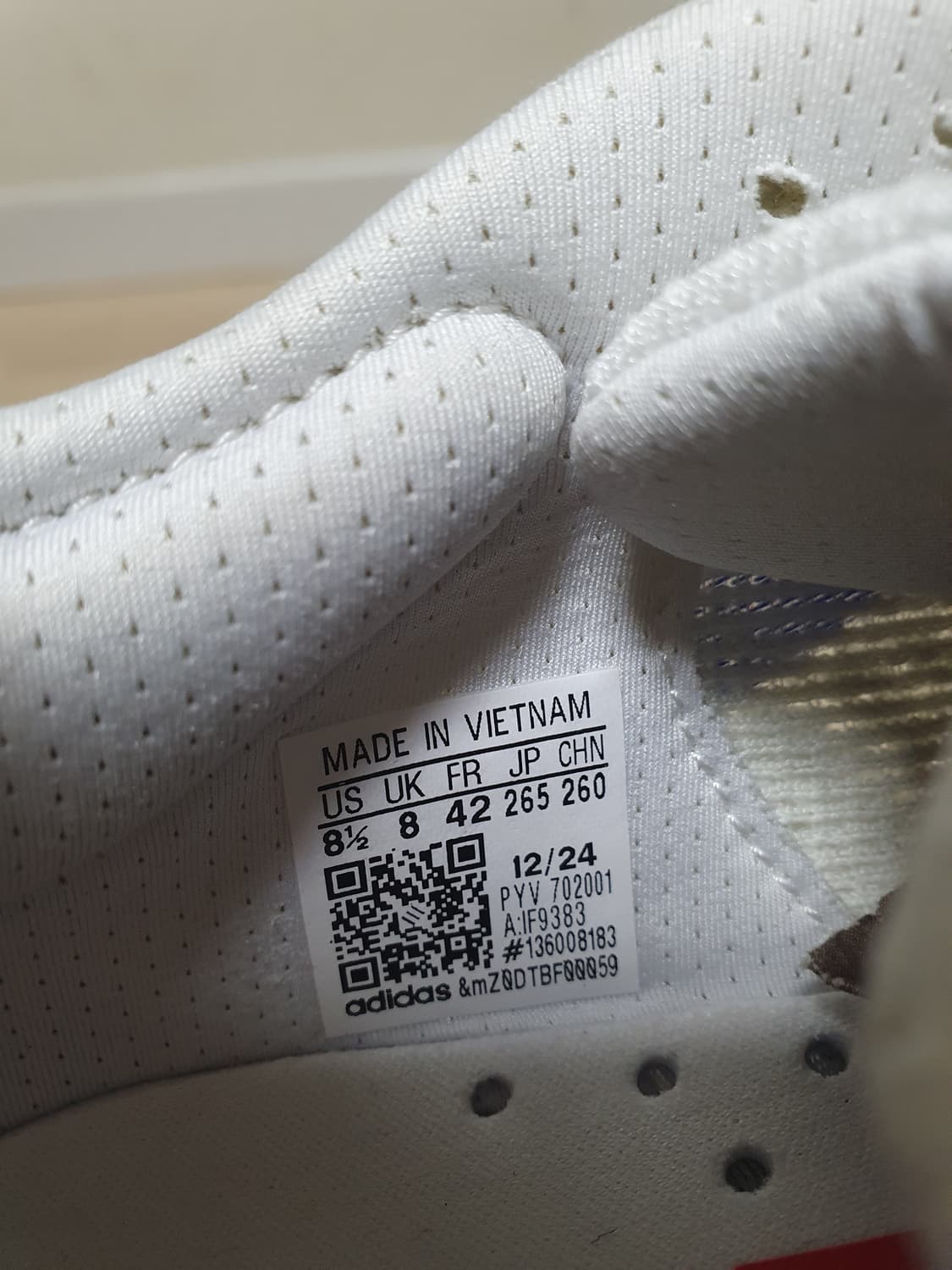 아디다스 아디제로 SL 2 화이트 블루 265 상품이미지10