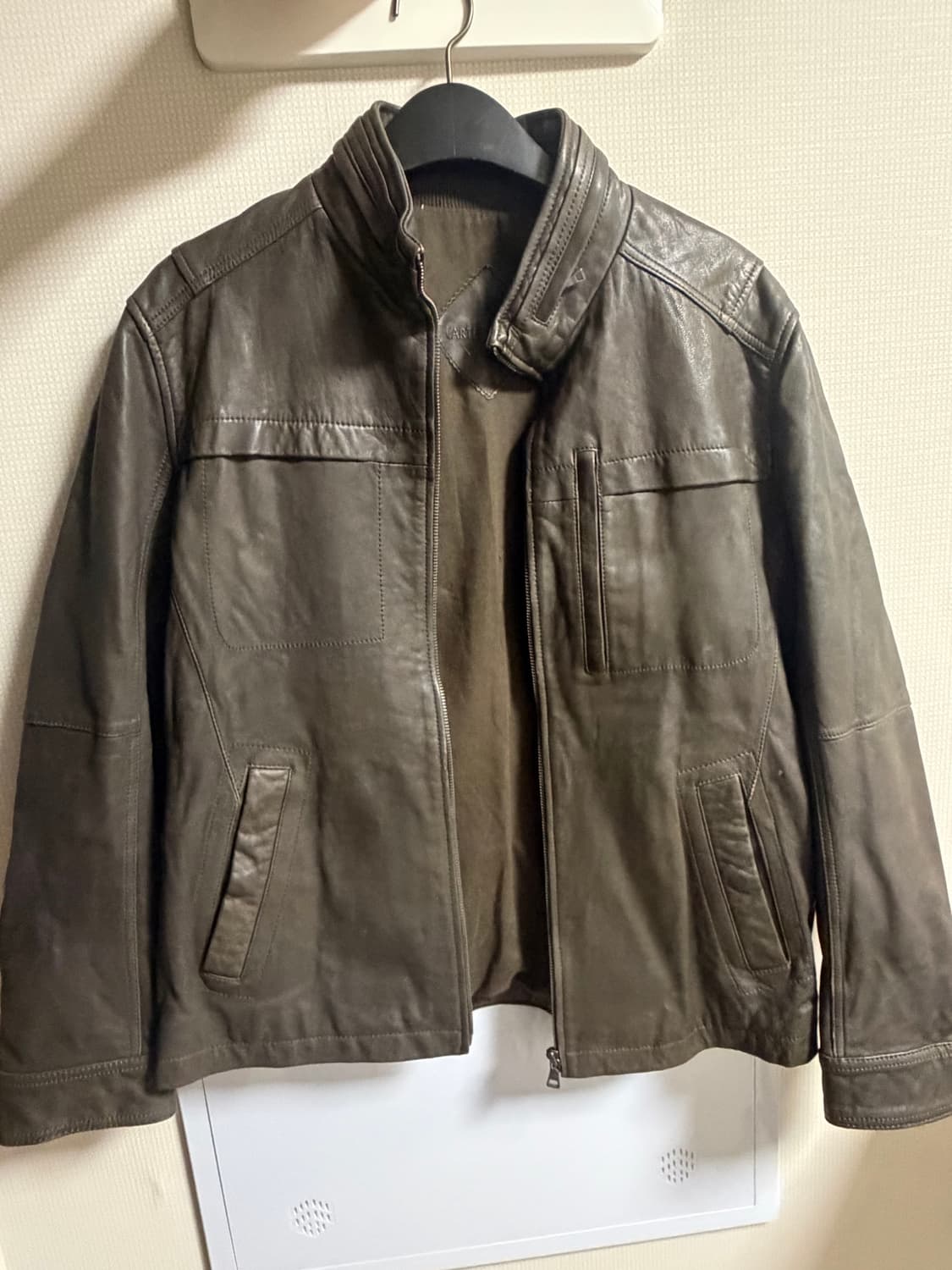 까르뜨 블랑슈 가죽자켓 상품이미지1