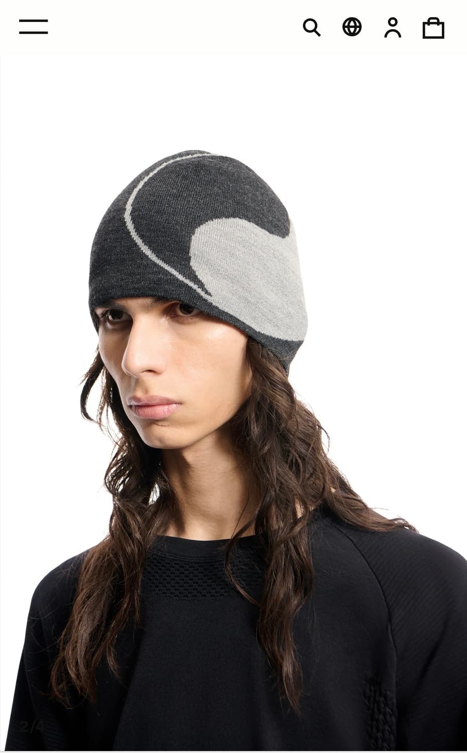 로아 x 아워레가시 로고 울 비니 상품이미지2