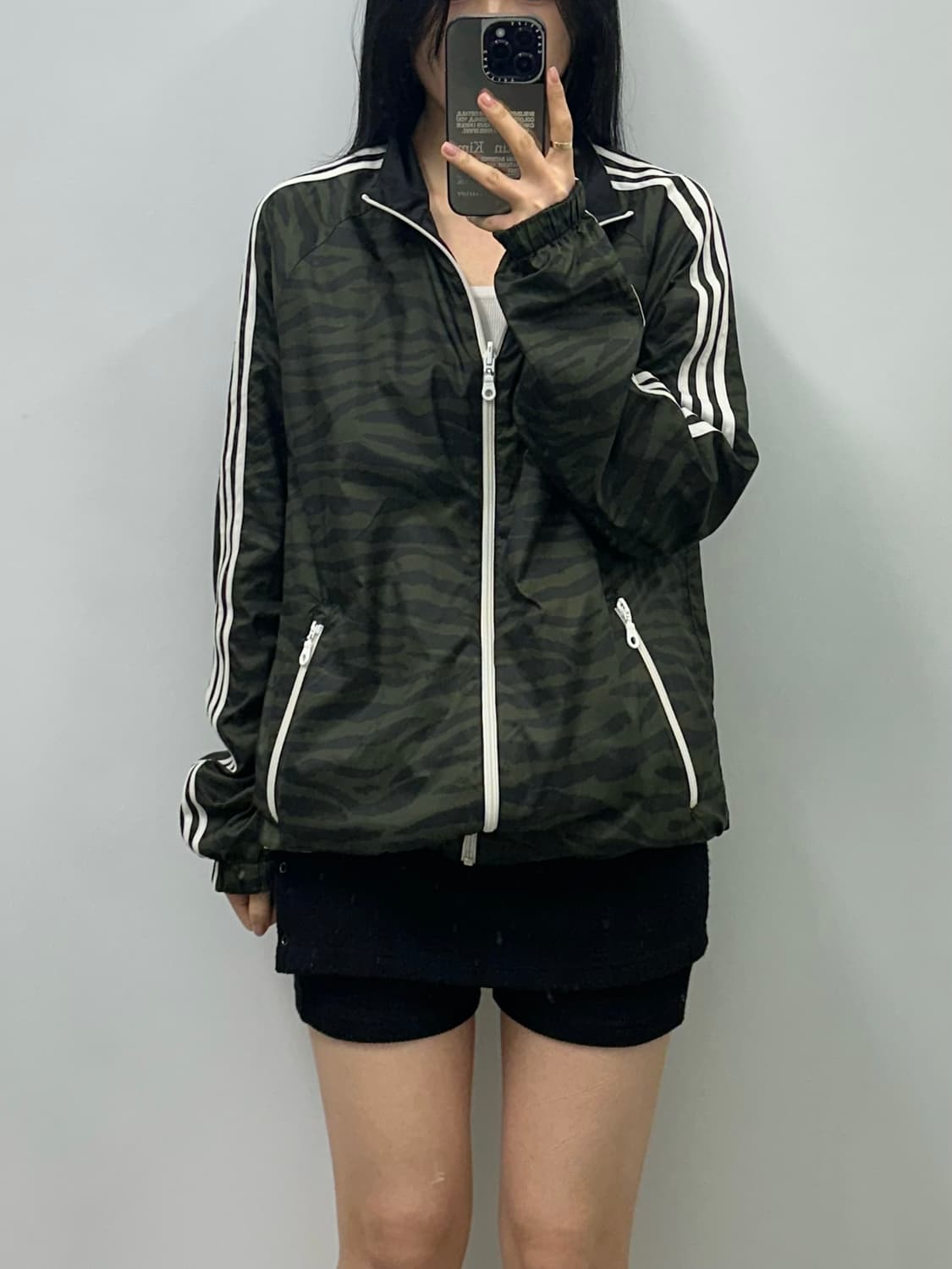 아디다스 사이드라인 블랙 리버시블 바람막이 상품이미지2