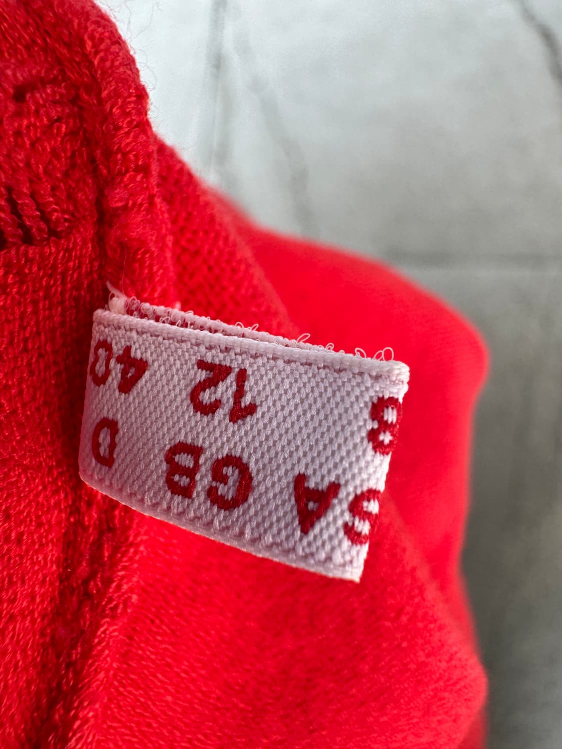 텍있는 새상품 See By Chloé 레드 레이스 원피스40(55사이즈4 상품이미지8