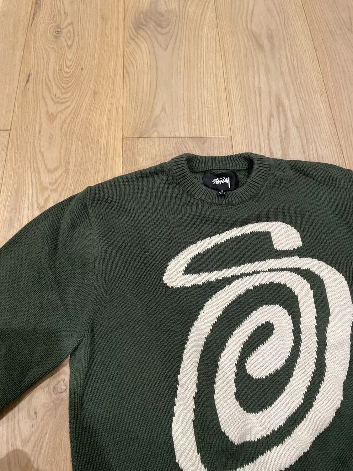 Stussy curly s sweater 상품이미지2
