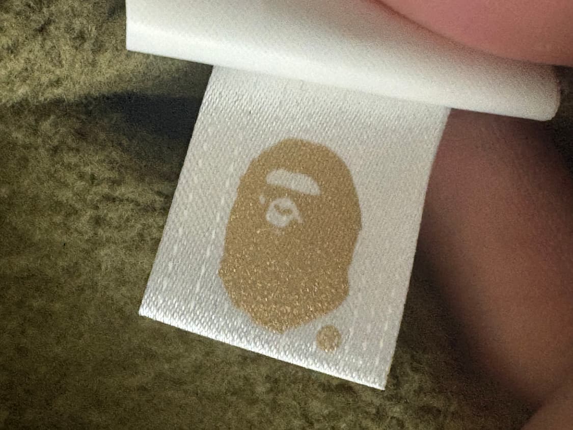 베이프 후드집업 녹계 상품이미지4