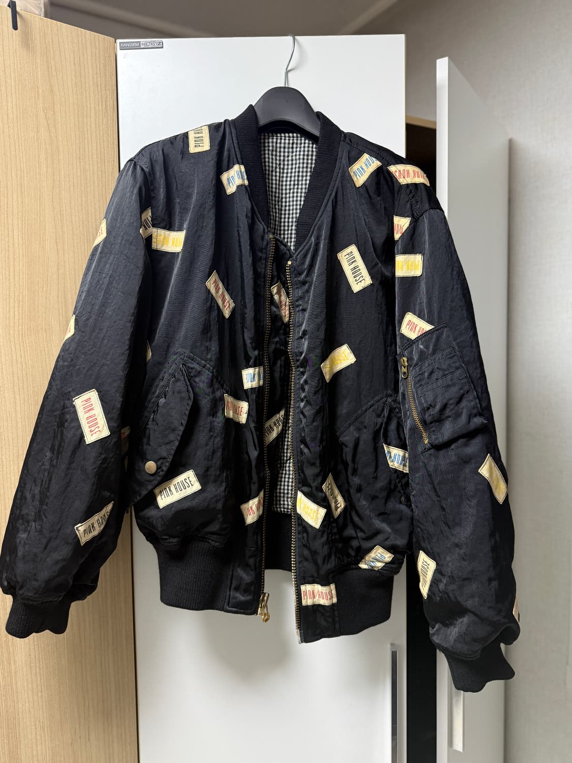 Pink house 핑크하우스 블루종 항공점퍼 자켓 상품이미지1