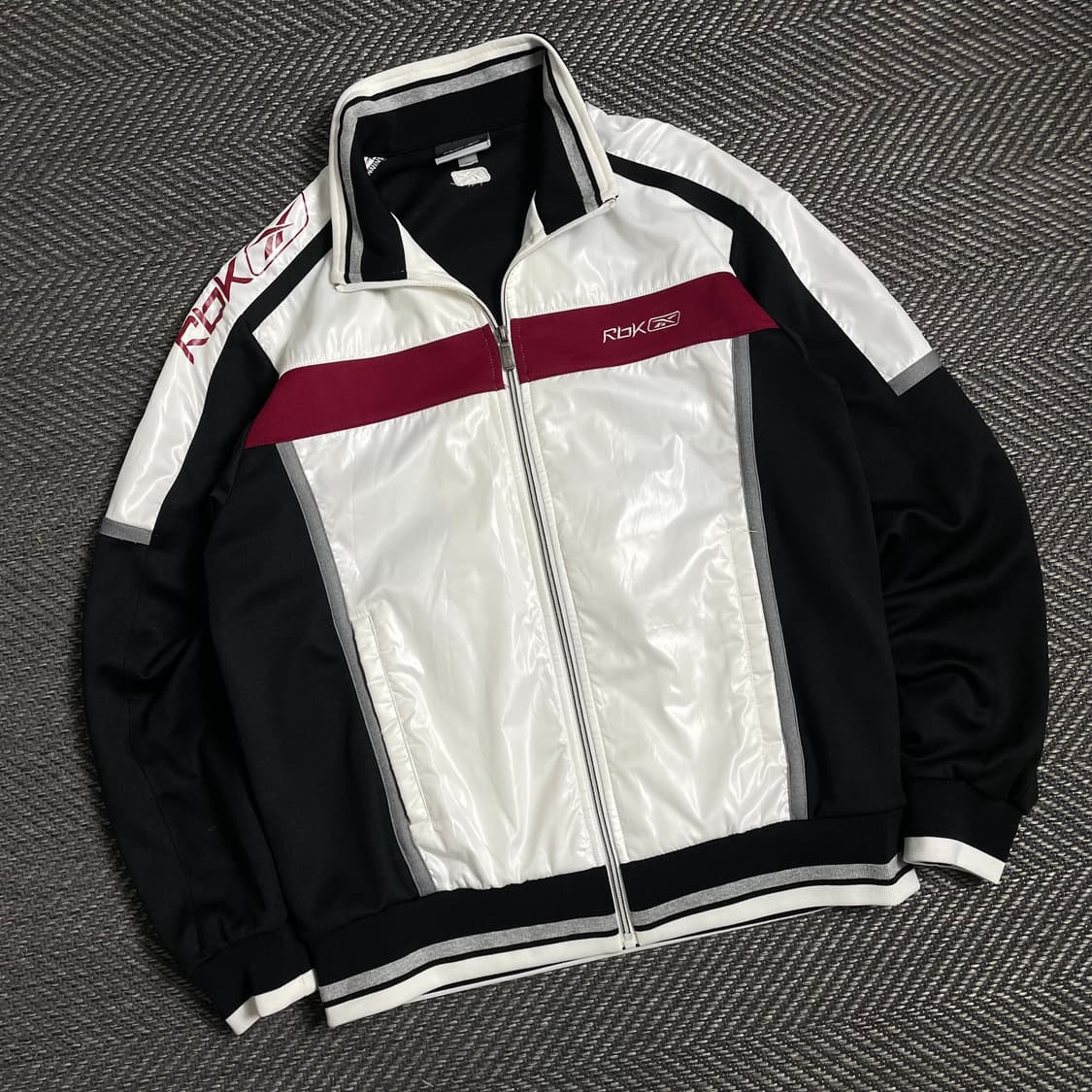 Reebok 올드스쿨 트랙탑 배색 져지 자켓y 4795 상품이미지1