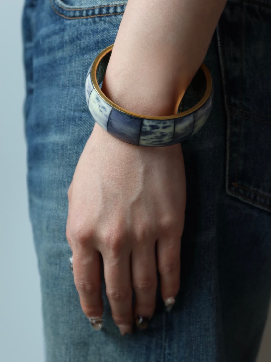 blue marble bangle 상품이미지4