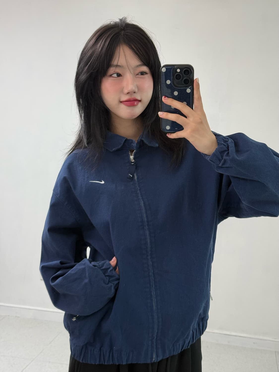 나이키 네이비 자켓 상품이미지2