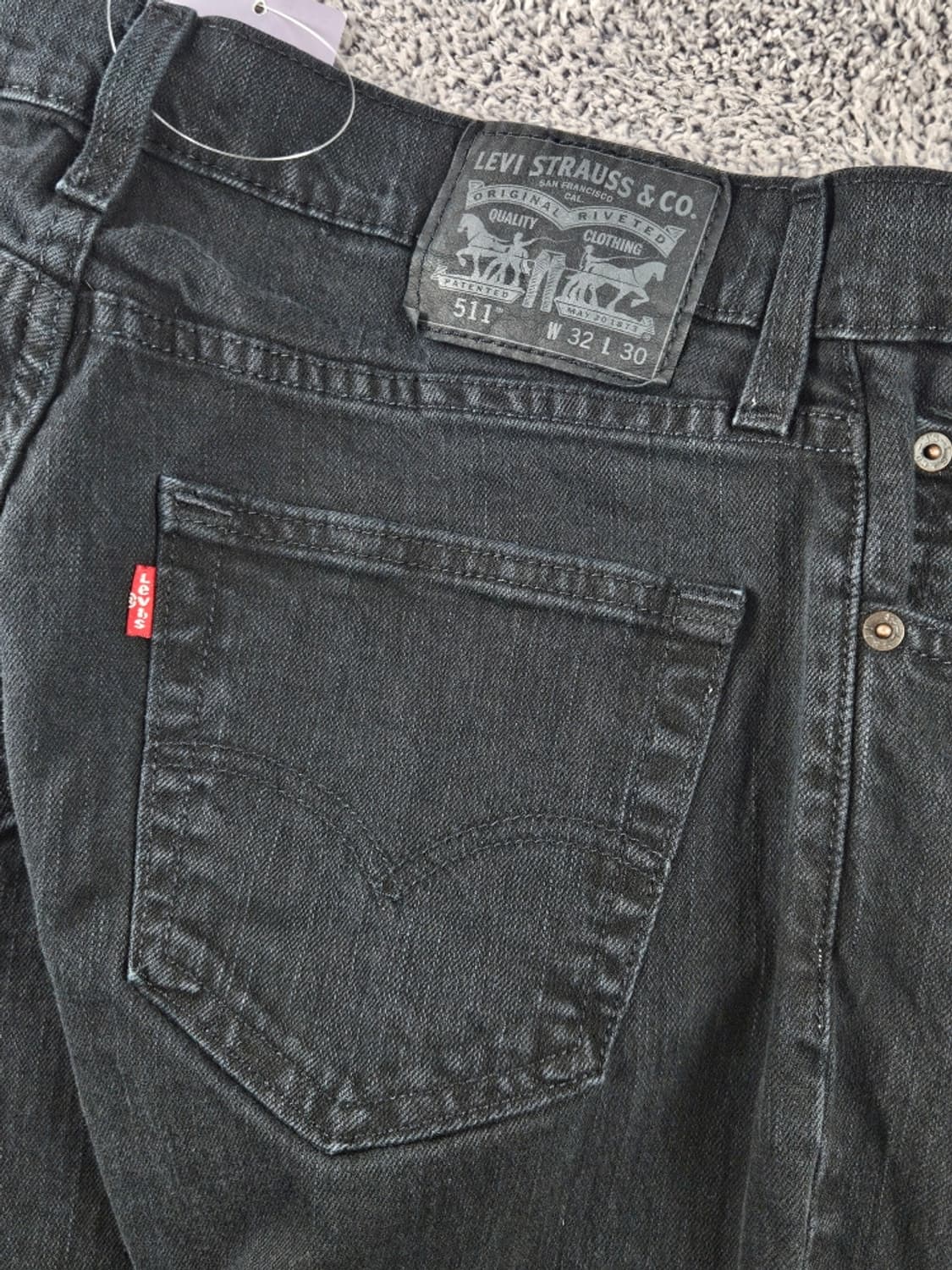 리바이스 511 블랙 진 데님 팬츠 ( 32X30 ) / 10864 상품이미지8