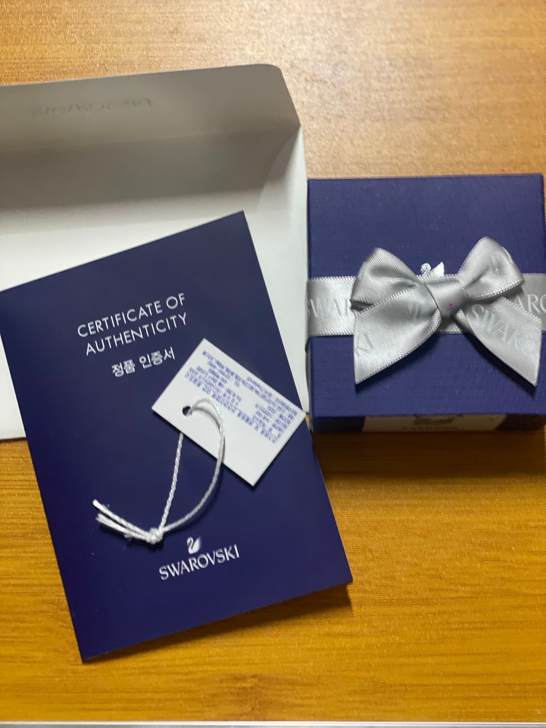 스와로브스키 핑크스완 로즈골드 목걸이 상품이미지3