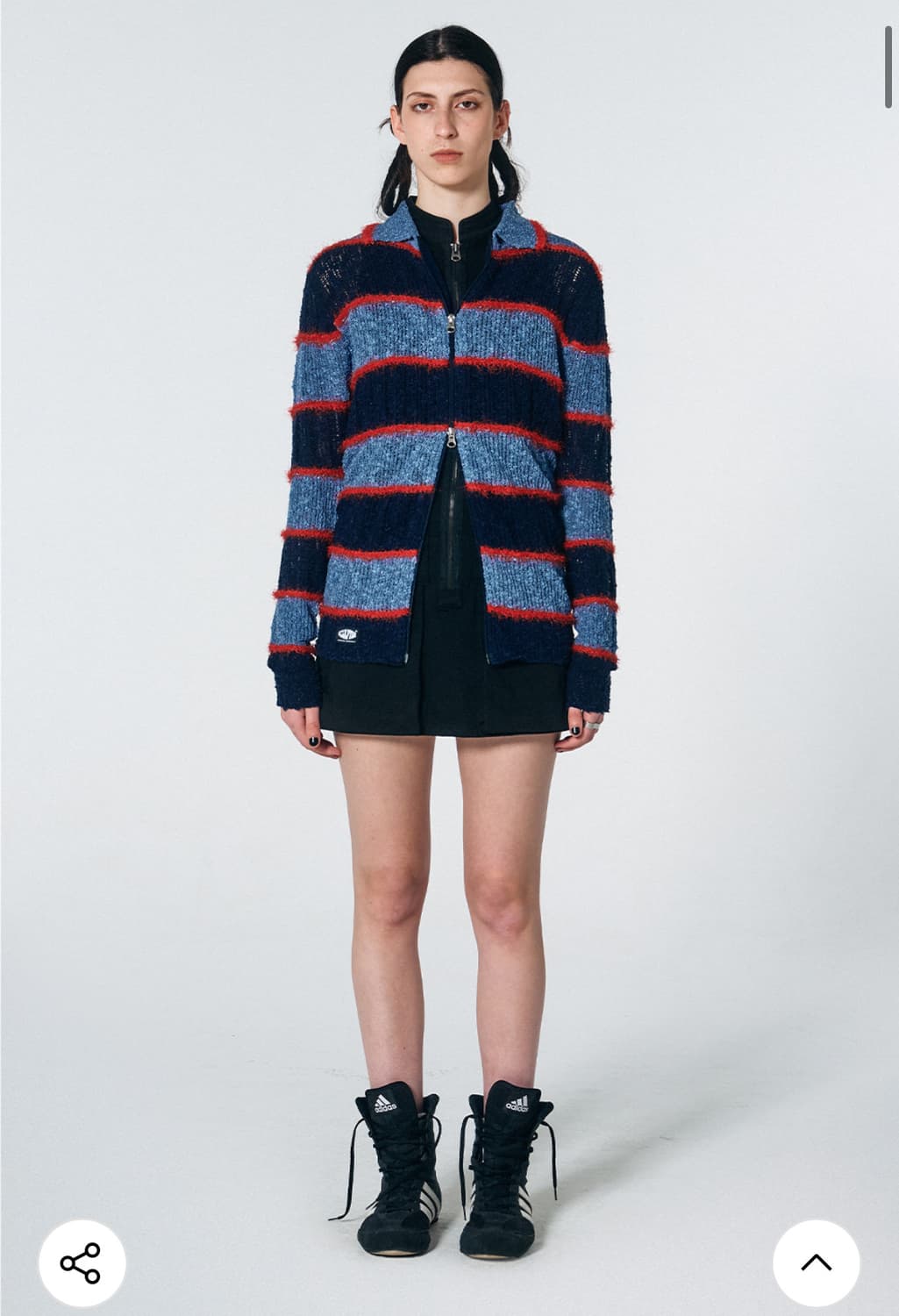 스컬프터 집업 가디건 상품이미지3