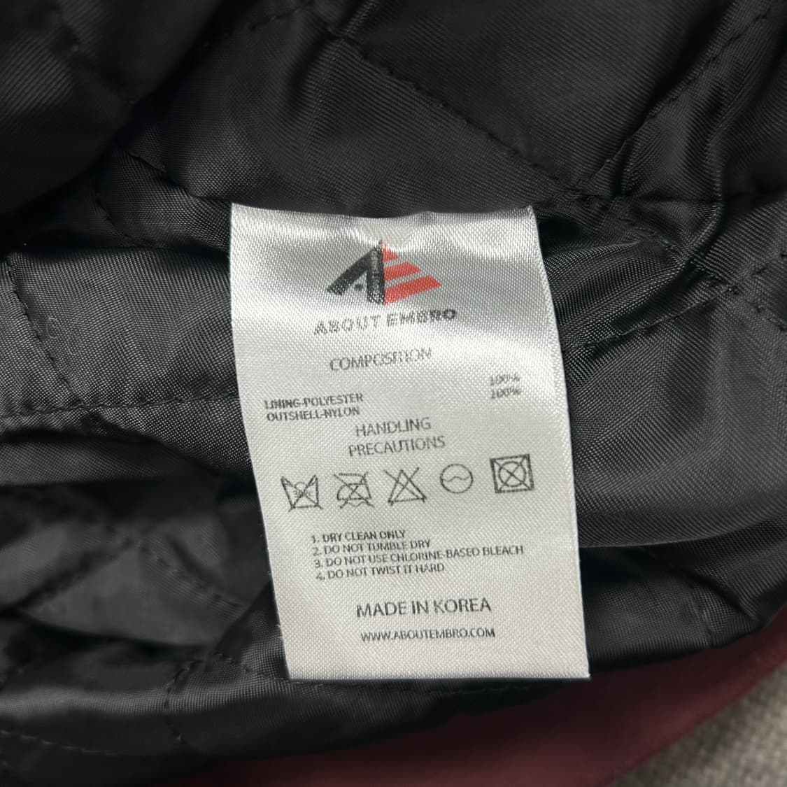 어바웃엠브로 스카쟌 항공점퍼(L) 상품이미지3