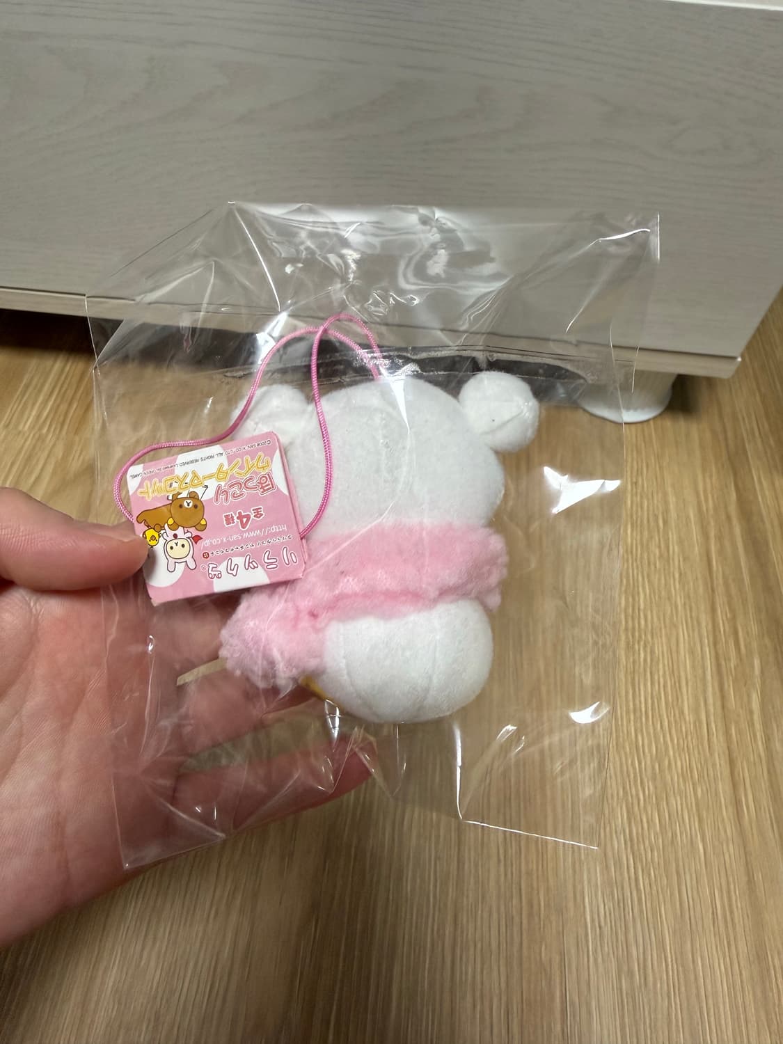 산엑스 정품 리락쿠마 눈사람 키링 상품이미지2