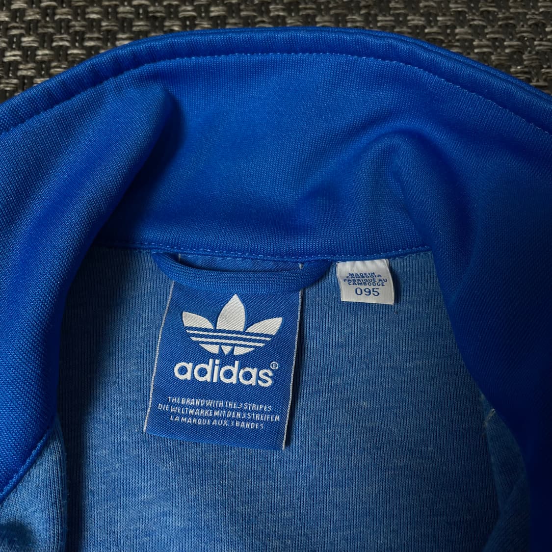 아디다스 블루 유로파 트랙탑 져지 95 상품이미지5