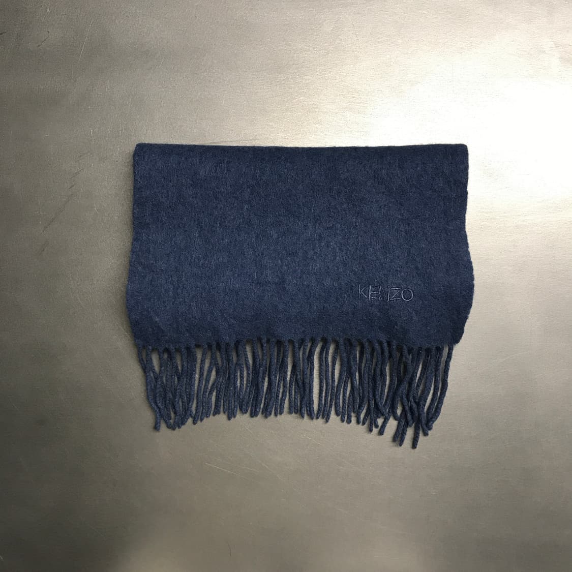 겐조 로고 머플러 블루 상품이미지2