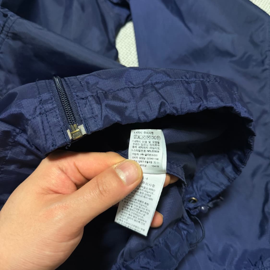 노스페이스 경량 바람막이 후디 자켓 상품이미지5