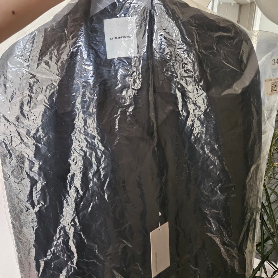 르917 1980 classic wool raglan coat black 상품이미지6