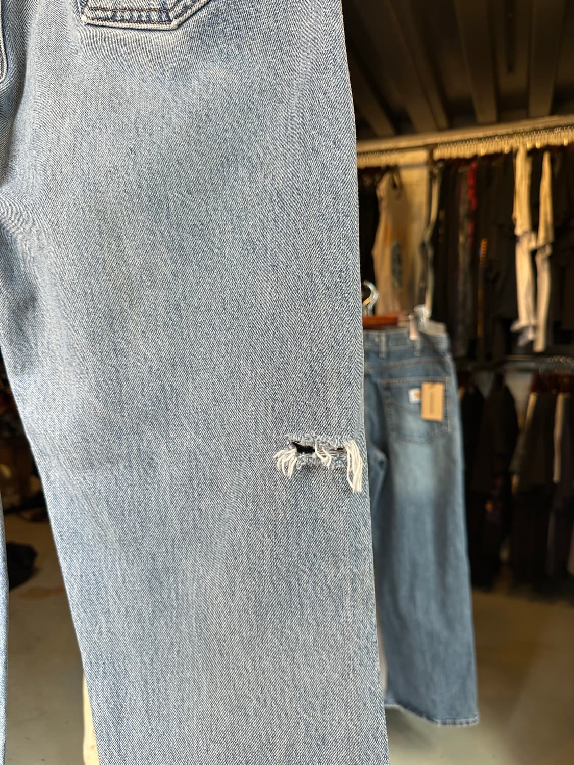 칼하트 더티 데님 팬츠 34x32 상품이미지9