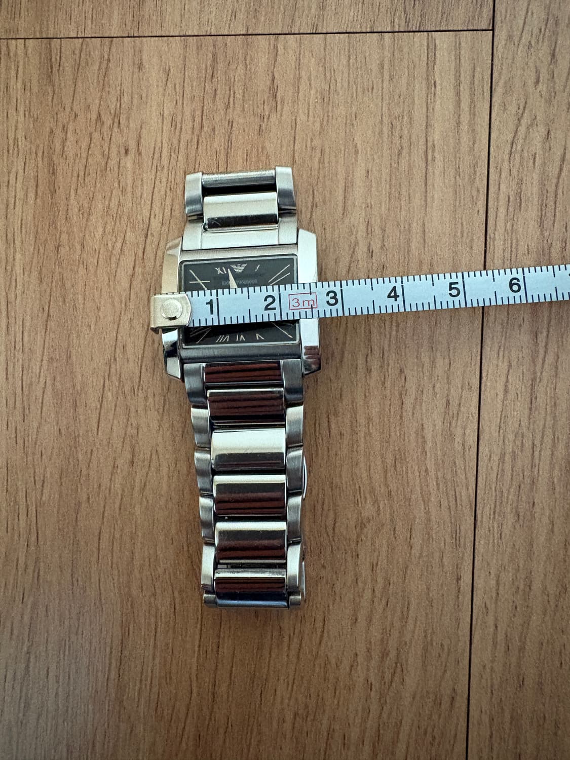 아르마니 AR5695 메탈 스퀘어 여성 시계 상품이미지9