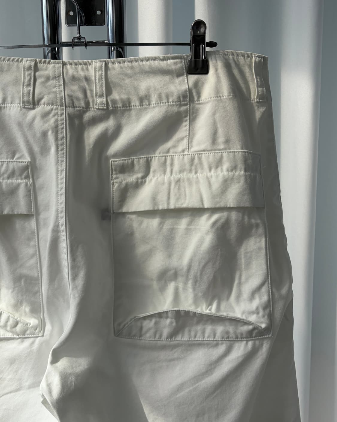 [32-33인치]폴로 스포츠 더블니 화이트 트라우저 팬츠 상품이미지6