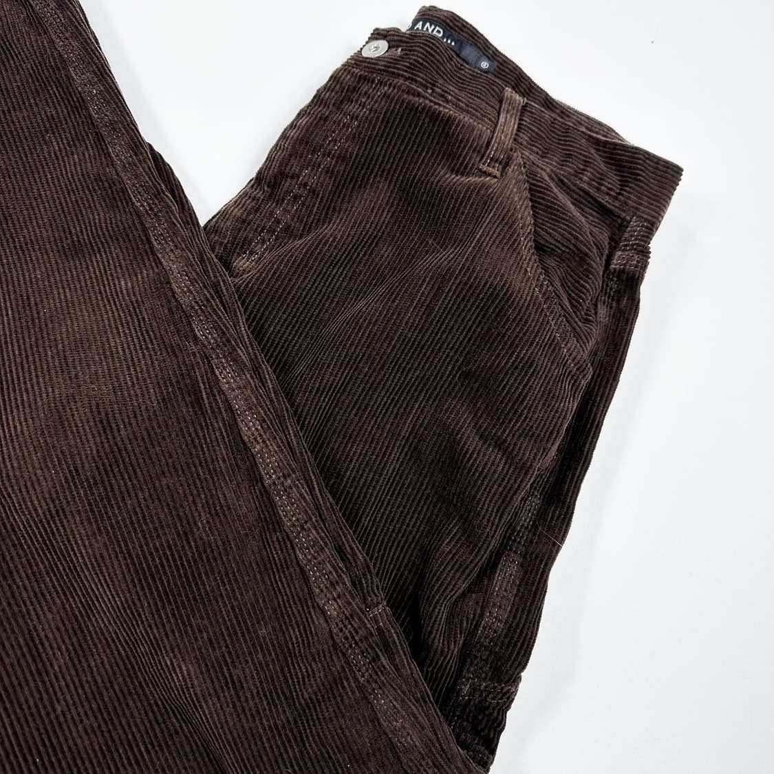 니코앤드 브라운 와이드 코듀로이 팬츠 (32인치) 상품이미지1