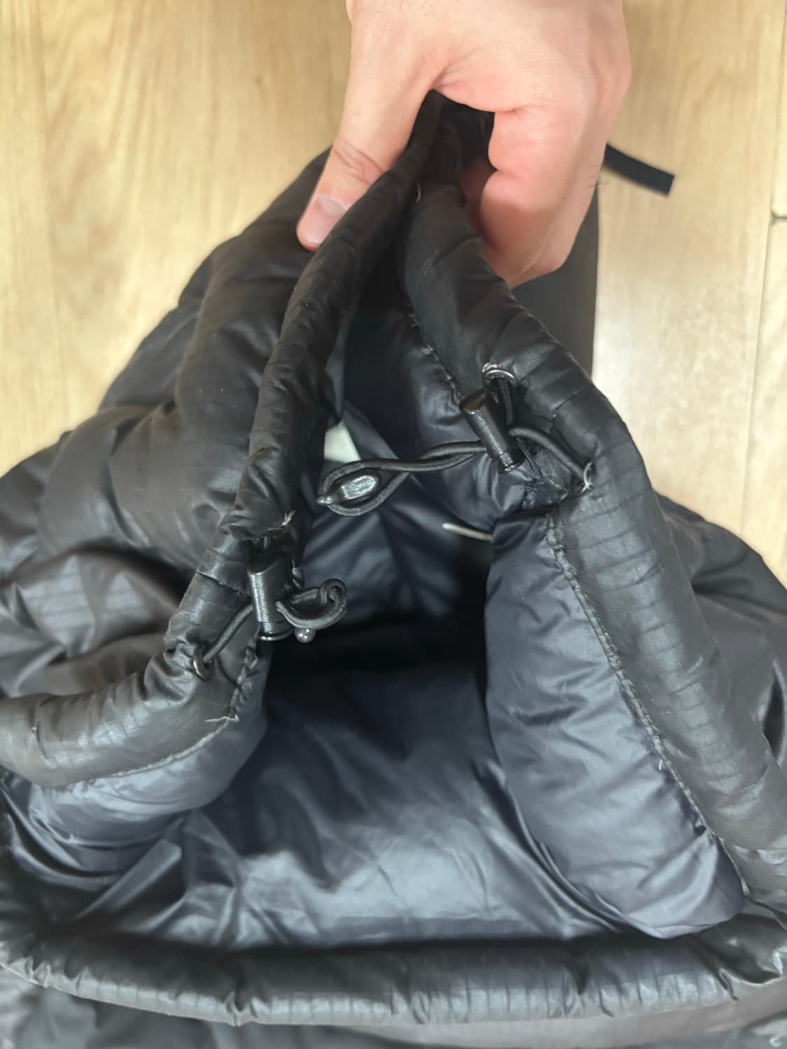 노스페이스 화이트라벨 눕시 L 유광블랙 상품이미지10