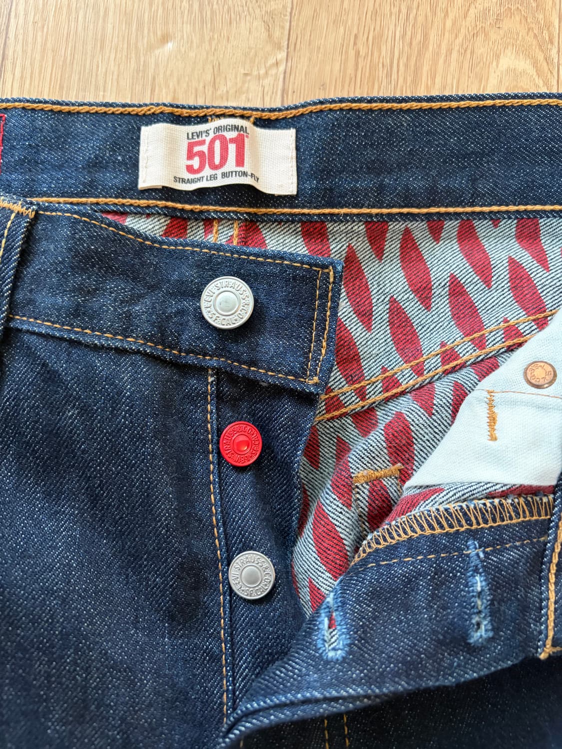 리바이스 레어 패턴 청바지 (30사이즈) 상품이미지2