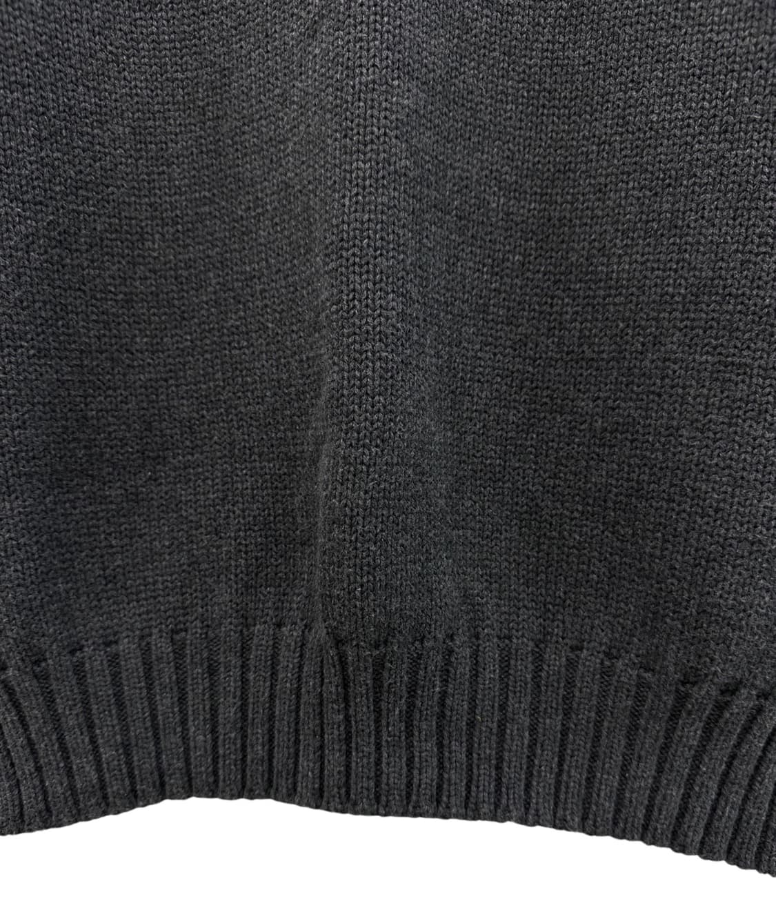 00s 폴로 코튼 니트조끼 웜차콜 (M) 상품이미지4