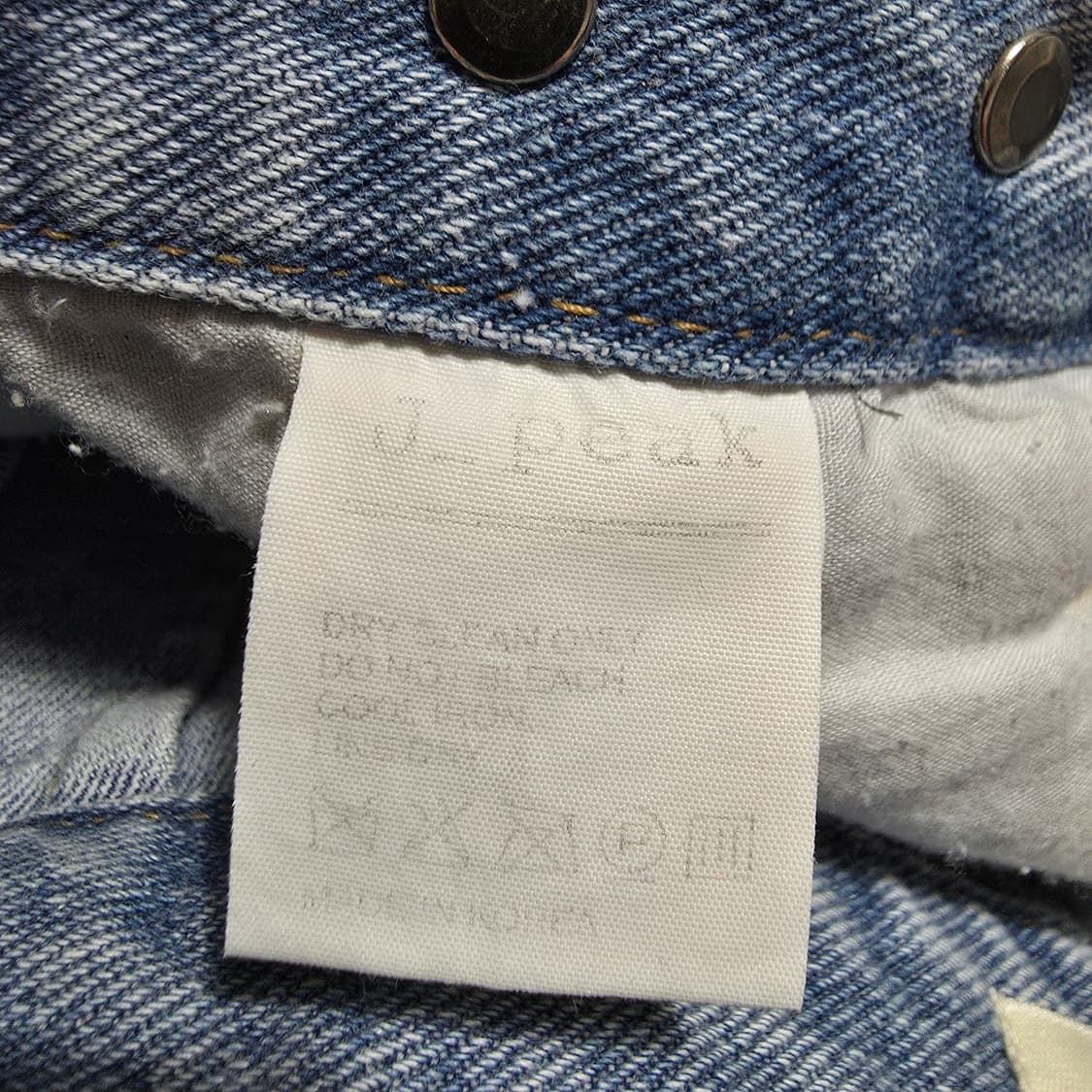 (F)여성 제이피크 와이드 데님 팬츠 연청  상품이미지5