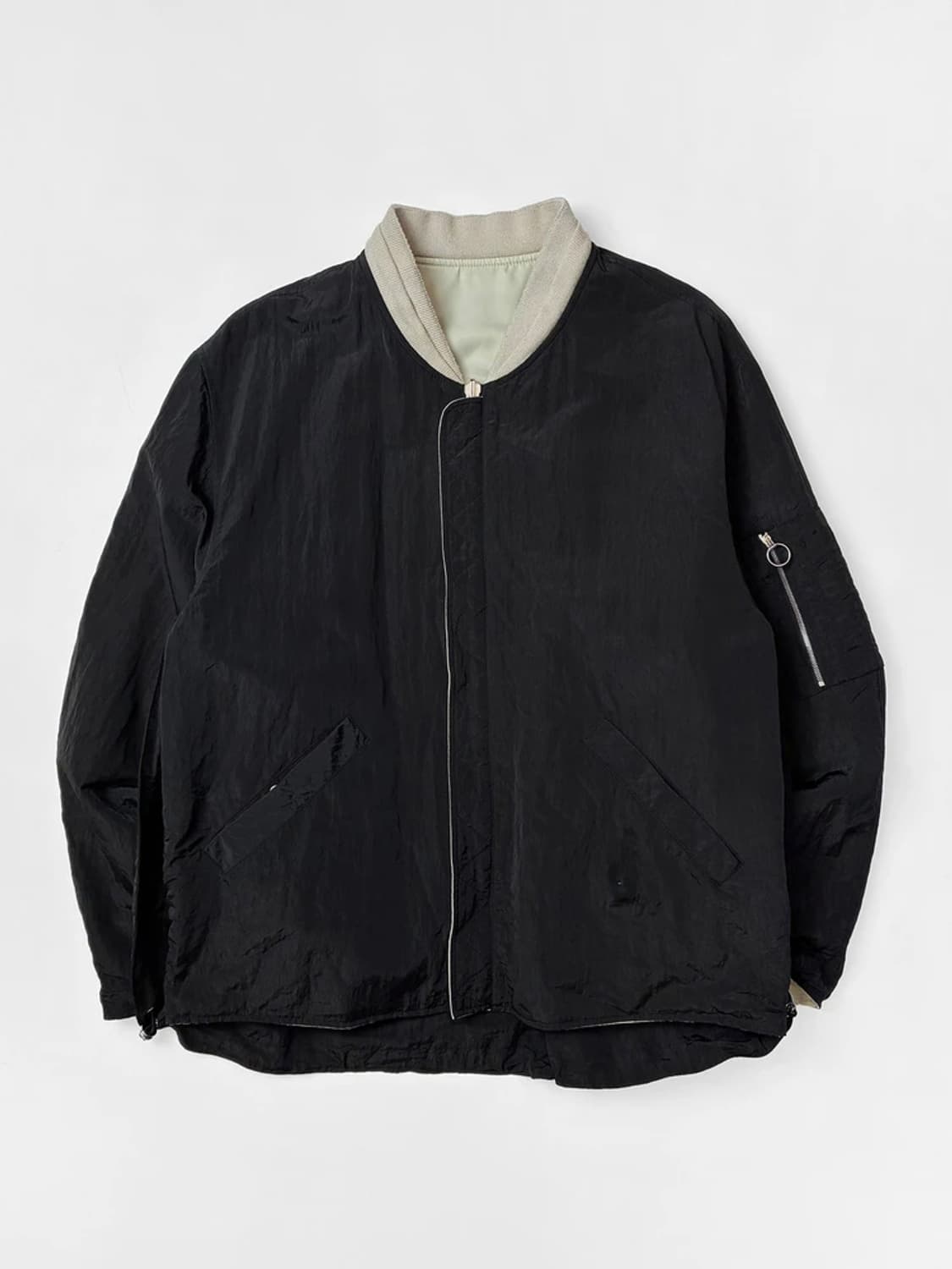 솔리드옴므 20SS 퍼티그 리버시블 블루종 자켓 PN5562    상품이미지1