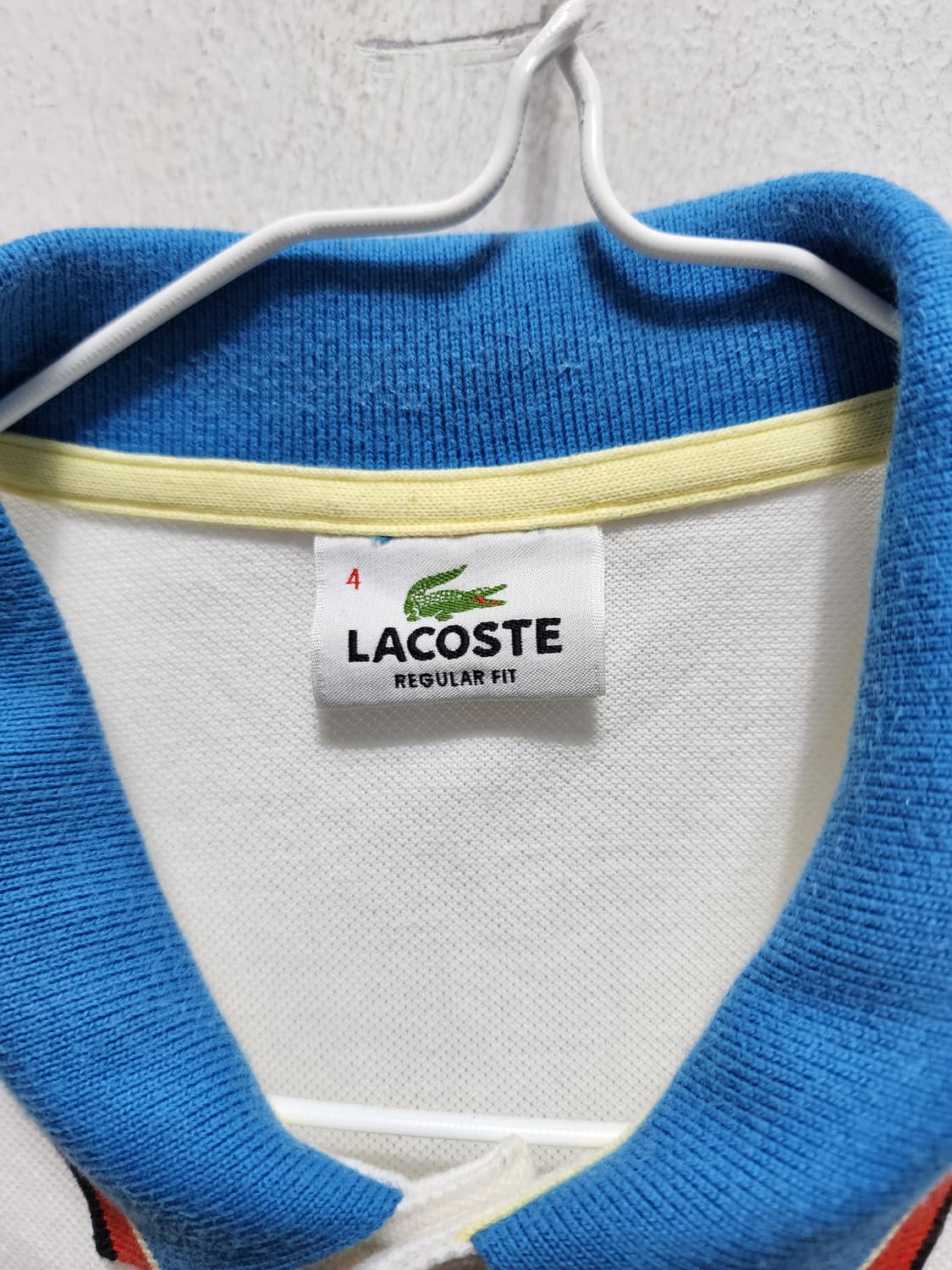 라코스테 화이트 카라티 상품이미지4