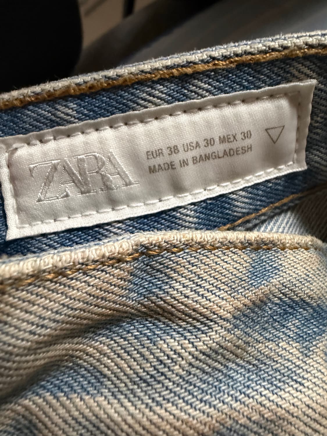 자라 워싱 데님 상품이미지2