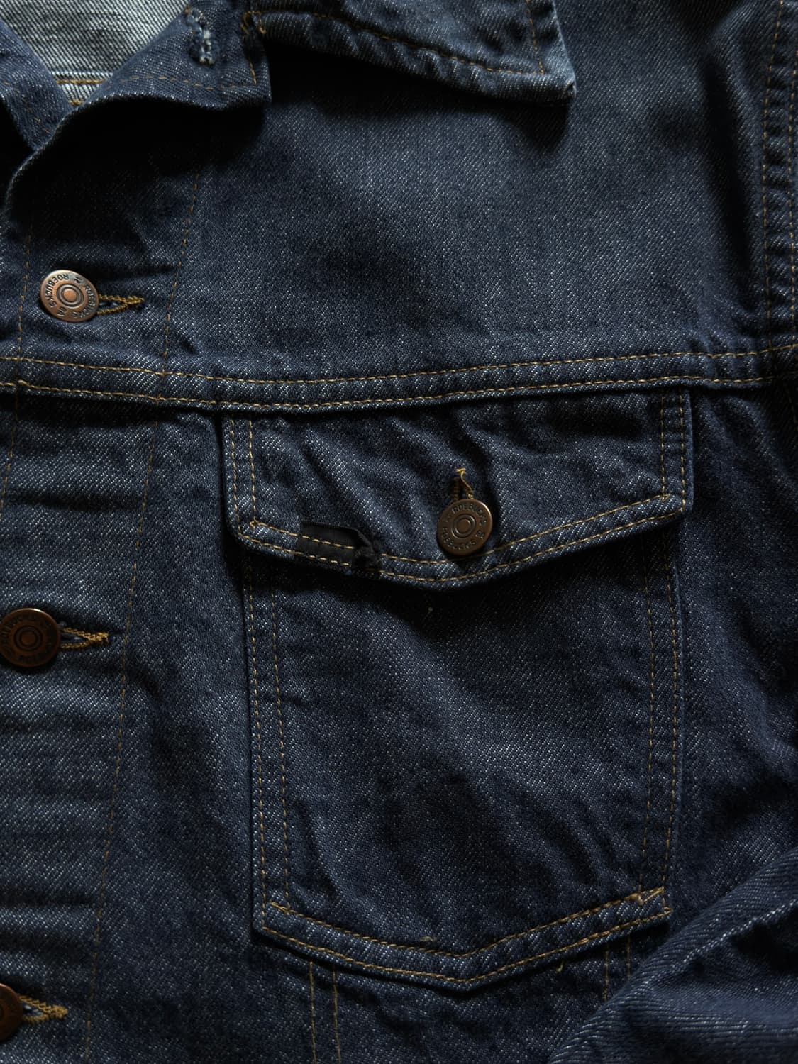 70s Sears Roebucks Selvedge Denim Jacket 상품이미지5
