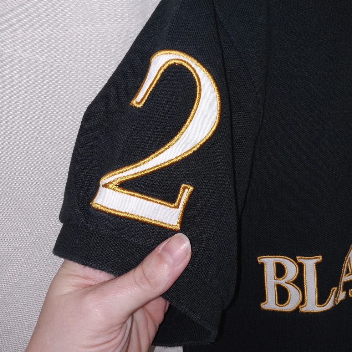 폴로 랄프로렌 블랙 워치 빅포니 카라티 블랙 골드 상품이미지4