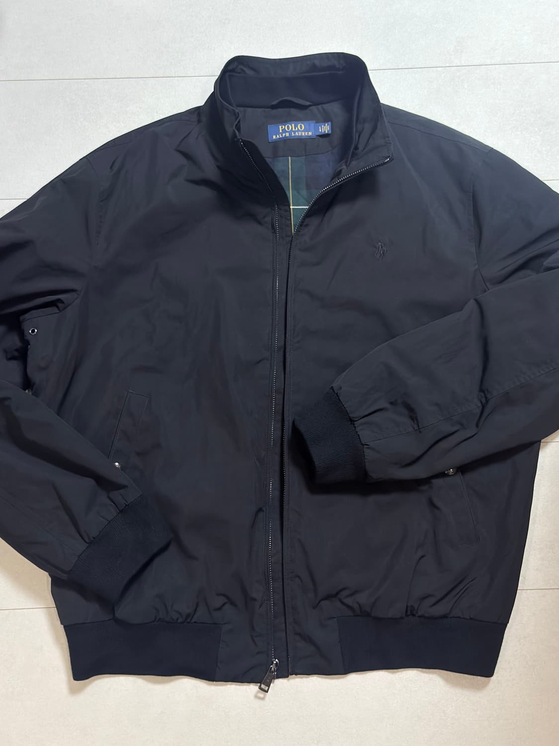 폴로랄프로렌 해링턴자켓 L 블랙 상품이미지1