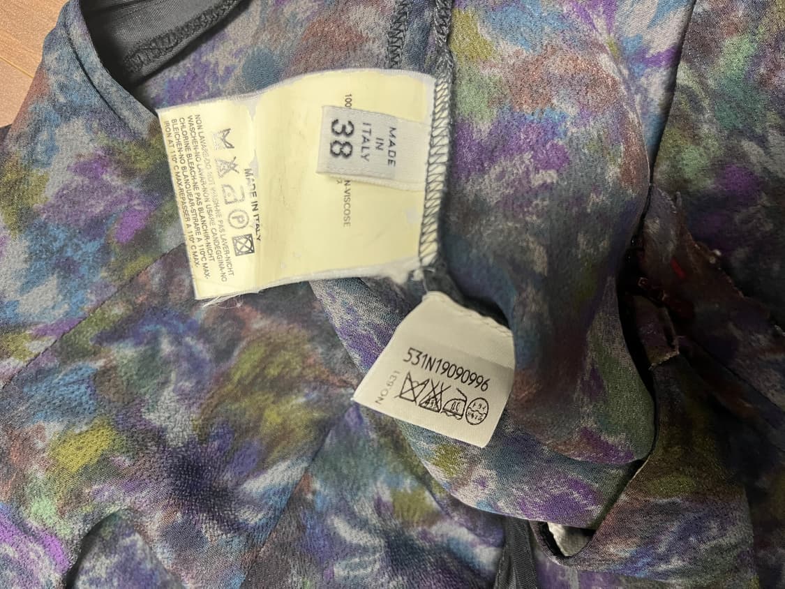 마르지엘라 플라워 패턴 스커트 상품이미지3