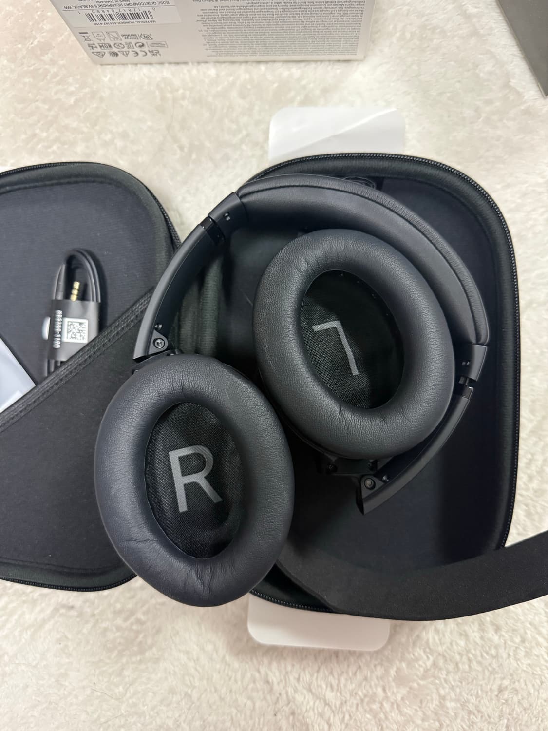 Bose QC 헤드폰 블랙 상품이미지4