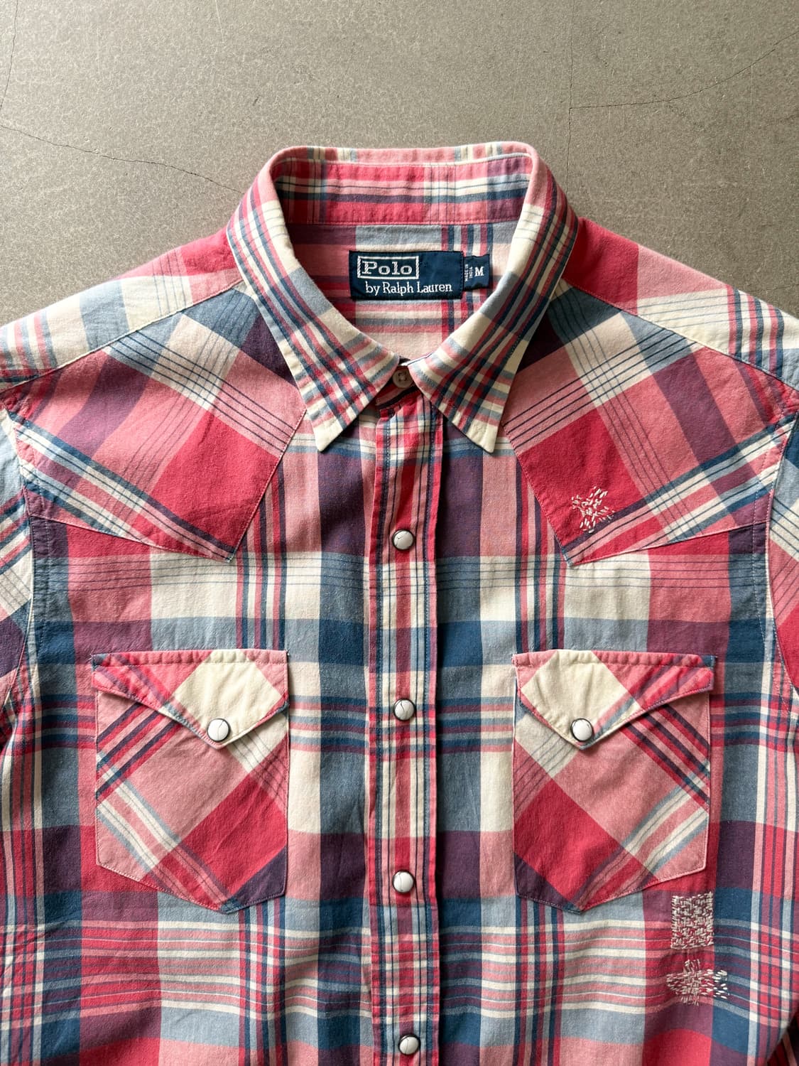 Polo Ralph Lauren Plaid Western Shirt 상품이미지2