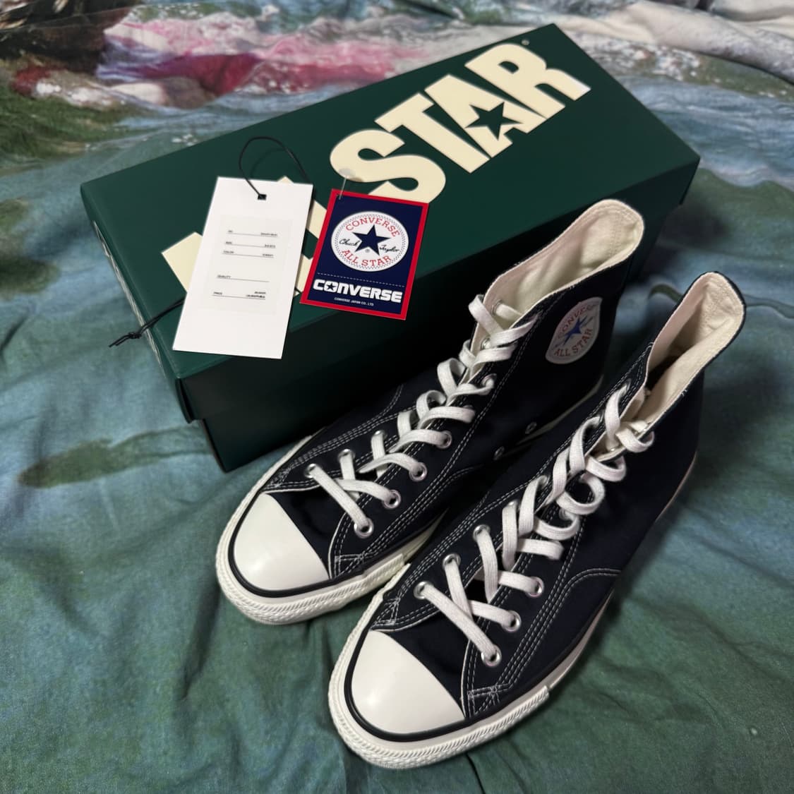 [8.5, 270/새상품]아프레쎄 컨버스 BIOTOP 별주 올스타 하이 상품이미지8