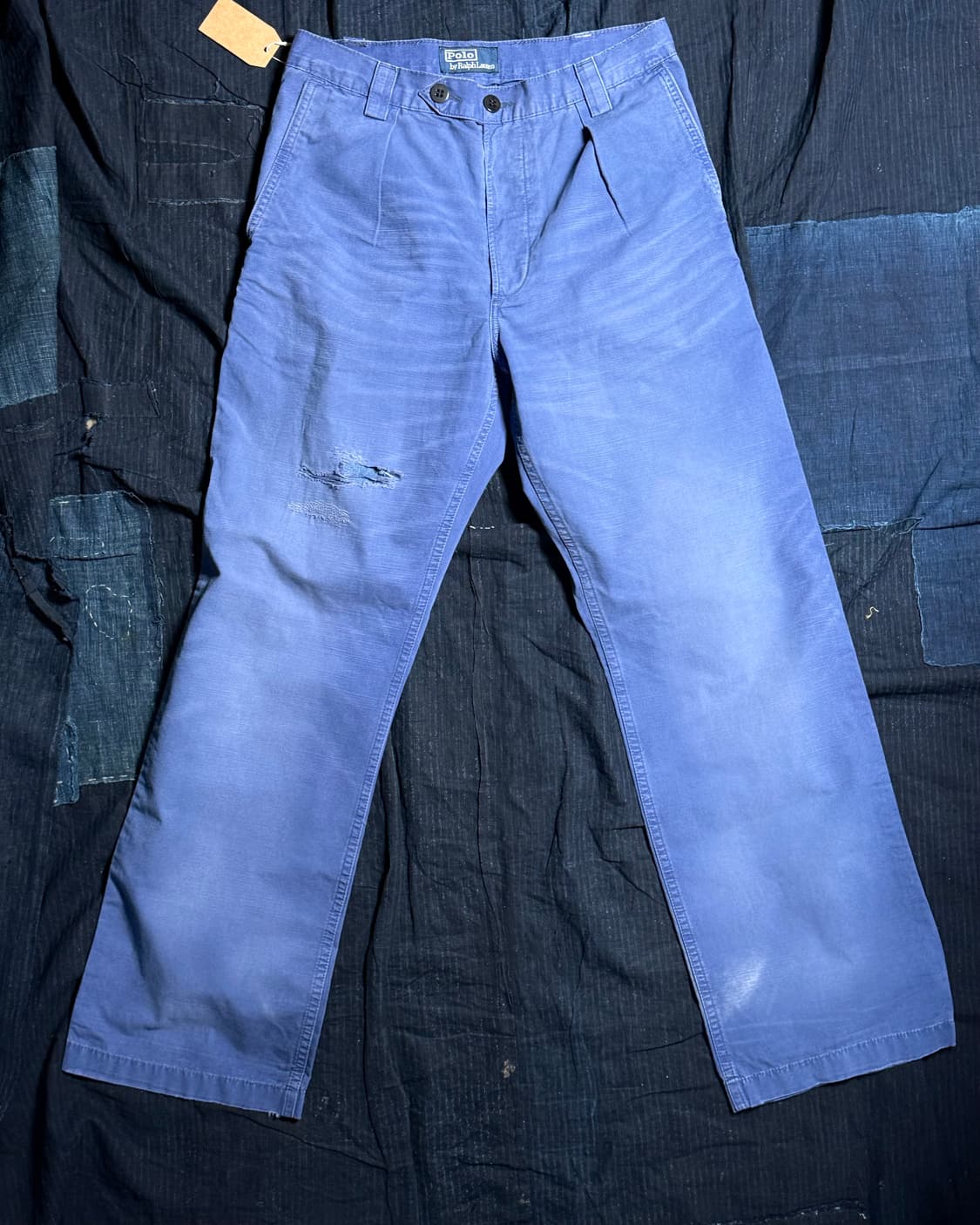 폴로 랄프로렌 클래식 핏 디스트레스드 캔버스 팬츠 29 상품이미지1