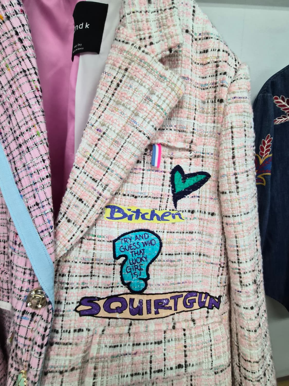 2nd k 언발 트위드자켓 상품이미지5