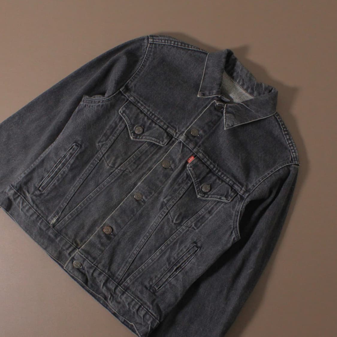 90s Levi’s  리바이스 Type3 블랙 데님 트러커 자켓 L011 상품이미지2