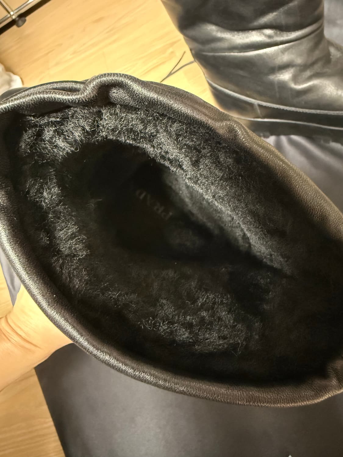 프라다 리얼레더 퍼 부츠, 프라다부츠 (37) 상품이미지4